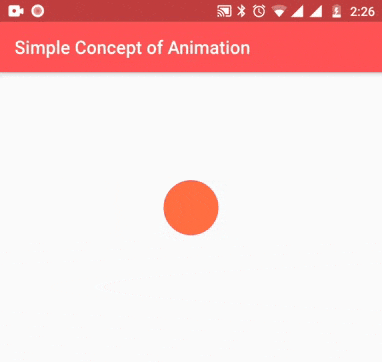 Flutter - Create simple glowing Circle to Understand Animation