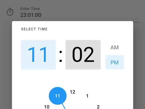 Flutter - How to Show Time Picker on TextField Tap and Get Formatted Time