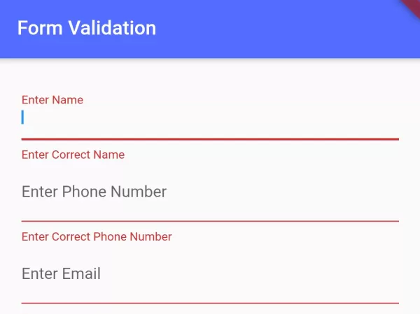 Flutter - How to Validate Form TextField Values