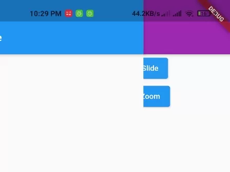 How to Add Transition Animation on Flutter Navigations