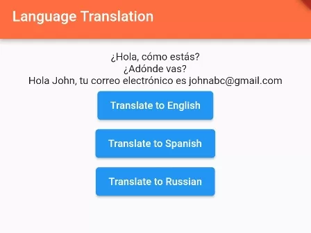 How to Add Localization/Multi-Language Translation in Flutter